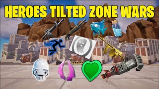 Playing tilted Towers Zone Wars HEROS EDITION fortnite fortnitecreative tiltedtower [upl. by Paula]