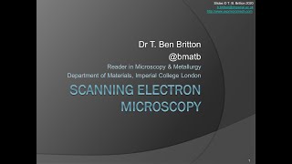 Introduction to Scanning Electron Microscopy [upl. by Av]