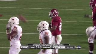 2010 BCS National Championship Game  1 Alabama vs 2 Texas Highlights [upl. by Eimarrej123]