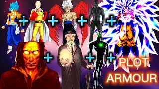 God Fusion Goku  S  CUV  Gigacahd  SSJ♾️  TOAA  The Presence  Alien  Plot Armour Fusion 🔥 [upl. by Lavinia]