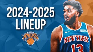 New York Knicks Updated Lineup after the KARLANTHONY TOWNS Trade [upl. by Ninazan]