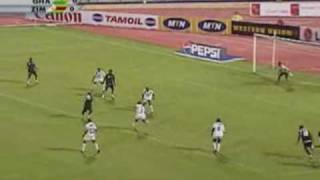 Ghana vs Zimbabwe  Africa Cup of Nations Egypt 2006 [upl. by Avuha]