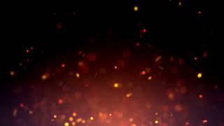 Golden Fire Particles Overlay [upl. by Laniger727]