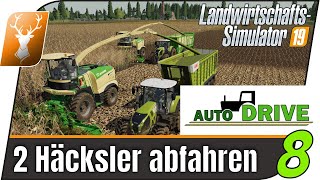 LS19 Mod Auto Drive Tutorial für Anfänger 8  Mit AutoDrive Häcksler abfahren 2 Häcksler [upl. by Nedrob]