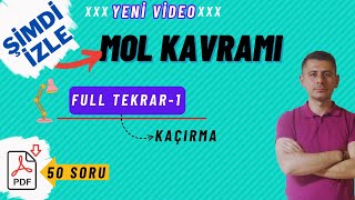 Mol Kavramı  Full Tekrar  50 Soru Çözümü  AYT Kimya [upl. by Ylicic]