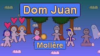 Dom Juan  Molière  Résumé en 10 minutes scène par scène [upl. by Redyr]