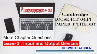 IGCSE ICT Chapter 2 More Past Questions [upl. by Zephan885]