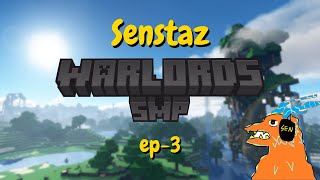 MINECRAFT  Warlorads SMP  Ep 3 Mining And House Tour part 2 [upl. by Sheya870]