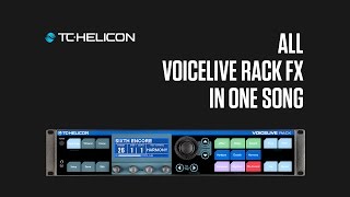 All Voicelive Rack FX in one song [upl. by Lisan]