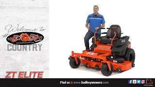 2018 Bad Boy Mowers ZT Elite  Star of the show [upl. by Ssur]