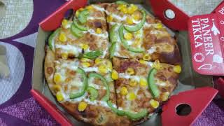 Ovenstory classic veg corn and capsicum pizza [upl. by Meghan]