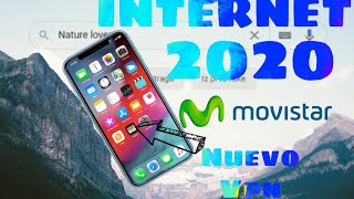 INTERNET GRATIS 2020 MOVISTAR ILIMITADO PARÁ CUALQUIER PAÍS [upl. by Oniratac]