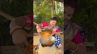 Bengali potato with Macher Matha Recipe shorts trending [upl. by Esinereb933]