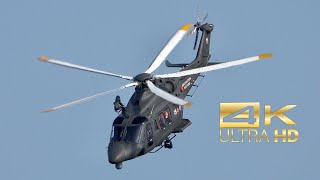 4K AgustaWestland HH139B AW139M Aeronautica Militare SAR Demo at Jesolo AirShow 2022 [upl. by Ytissac]