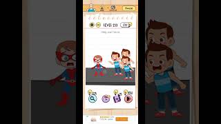 Brain test Level 233 Walkthrough Solution Help our Hero [upl. by Fennie205]