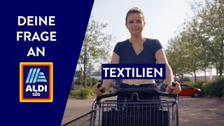 Textilien bei ALDI SÜD [upl. by Brockie]