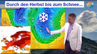 Durch den Herbst bis zum 1 Schnee Markante Wetterlagen im Oktober November amp Dezember Januar [upl. by Sadowski]