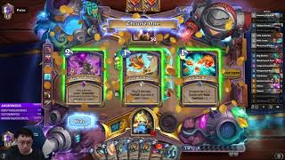 Saviors of Uldum Quest Shaman Future Tier 1 deck [upl. by Leidgam]