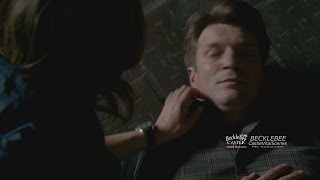 Castle 7x06 quotTime of Our Livesquot closedcaptioned Castle is Shot Beckett Recues Him Back Real World [upl. by Ribble]