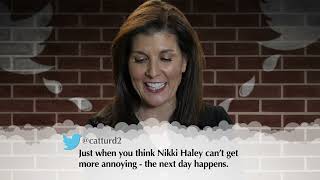 Mean Tweets with Nikki Haley [upl. by Sidoeht]