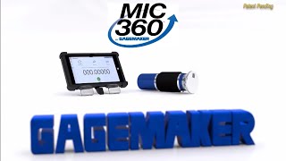 Gagemaker MIC 360™ Inprocess Diameter Measurement Gage [upl. by Fenny434]