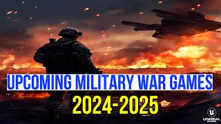 BEST UPCOMING Military War Games 2024  2025 PS5 PS4 PC Xbox One [upl. by Zennas]