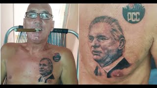 Cubano que se tatuó el rostro de DíazCanel arremete contra el gobierno por no tener que comer [upl. by Resneps]