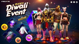 DIWALI EVENT 2024 🥳🤯  FREE FIRE NEW EVENT  FF NEW EVENT  UPCOMING EVENTS IN FREE FIRE OB46 [upl. by Swift]