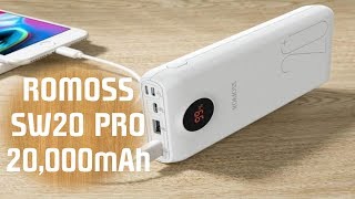 Romoss SW20 Pro 20000mAh Power Bank Power Delivery and Quick Charge 30 in One [upl. by Suzanna]