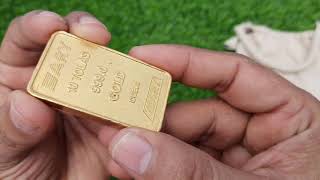 100 GRAM GOLD BAR [upl. by Lananna]