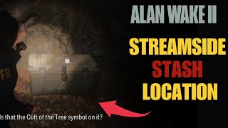 Alan Wake 2 Streamside Stash Location Streamside Stash Key [upl. by Notfa]