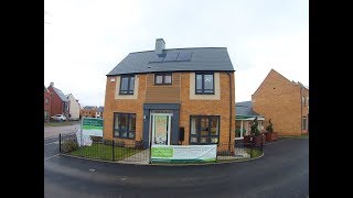 Persimmon Homes  The Clayton Corner  Bishops Cleeve Gloucestershire by Showhomesonline [upl. by Nyvets]