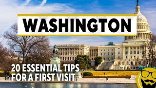 20 Essential Tips for a First Visit to Washington DC [upl. by Aneekat]