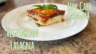 Low carb lasagna vegetarian Lasagna recipehealthyrecipes easyrecipe vegetarian healthymealideas [upl. by Salisbury]