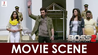 Boss 2  Movie Scene  Jeet Shubhashree Nusraat Faria  Baba Yadav [upl. by Leora]