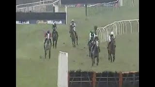 Horse Racing Death 231  Kings Quay at Uttoxeter Racecourse [upl. by Aitnuahs401]