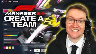 I PLAYED F1 MANAGER 2024 CREATE A TEAM IT SURPRISED ME [upl. by Marnie]