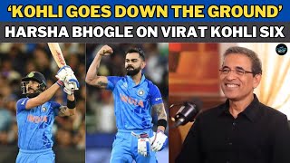 Harsha Bhogle Recalls Virat Kohlis Iconic MatchWinning Six vs Pakistan  Ind vs Pak  Cricket News [upl. by Ankeny]