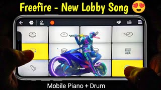 Garena Free Fire  New Update Theme On Walkband  Illuminate OB32 New Lobby Song Piano Cover [upl. by Glasgo]