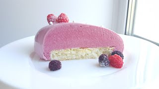 МУССОВЫЙ торт МалинаКокос🍰ПРОСТОЙ РЕЦЕПТ для новичков🍰Raspberry Coconut mousse cake [upl. by Singer786]