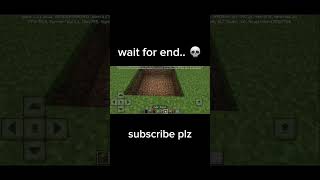 Minecraftwaitforend💀🤯minecraftlogic minecraft viralshorts trending [upl. by Gnanmos]