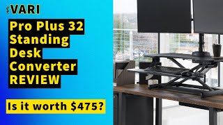 Varidesk Pro Plus 36 standingdesk converter review [upl. by Bamby]