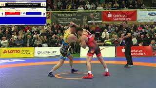 RINGEN DM 2023 12 Finale  75kg GR MarcAntonio von Tugginger vs Artur Tatarinov [upl. by Hullda]