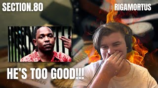 Kendrick Lamar  Rigamortus Reaction  Eminem Fan REACTS [upl. by Yeaton]