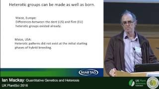 Ian Mackay Quantitative Genetics and Heterosis [upl. by Annawat579]