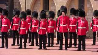 Grenadier Guards  Welsh Guards  Changing the Guard at Windsor Castle  4 July 2013 [upl. by Redmer]