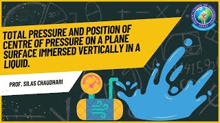 Total pressure and position of centre of pressure on a plane surface immersed vertically in a liquid [upl. by Ennaear412]