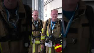 Berlin Firefighter Stairrun Der FeuerwehrWettkampf im ParkInnHotel [upl. by Fishback]