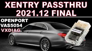 Installation Xentry PassThru 202112 for J2534 Openport 20 Devices  Offline SDFlash [upl. by Annocahs548]