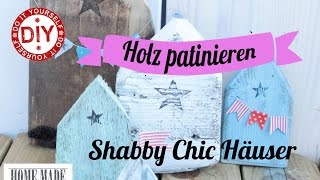 How To I Maritimer Shabby Chic Style I Holz patinieren I Deko Inspirationen Selbstgemacht [upl. by Three4]